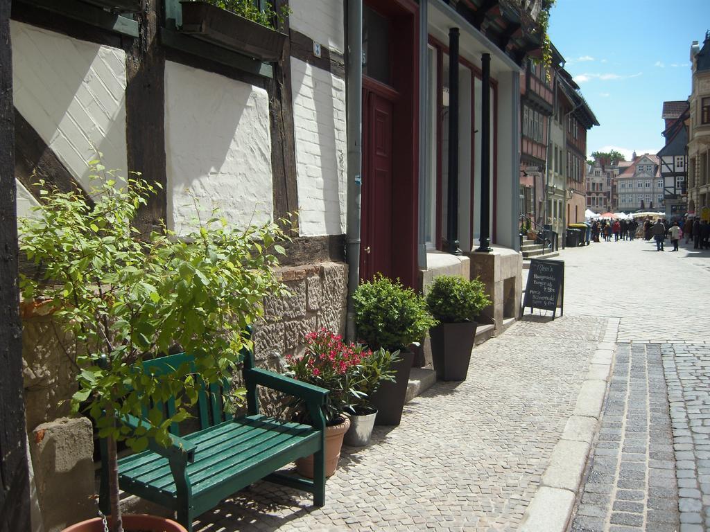 Ferienwohnungen Marktstrasse 15 Quedlinburg Dış mekan fotoğraf